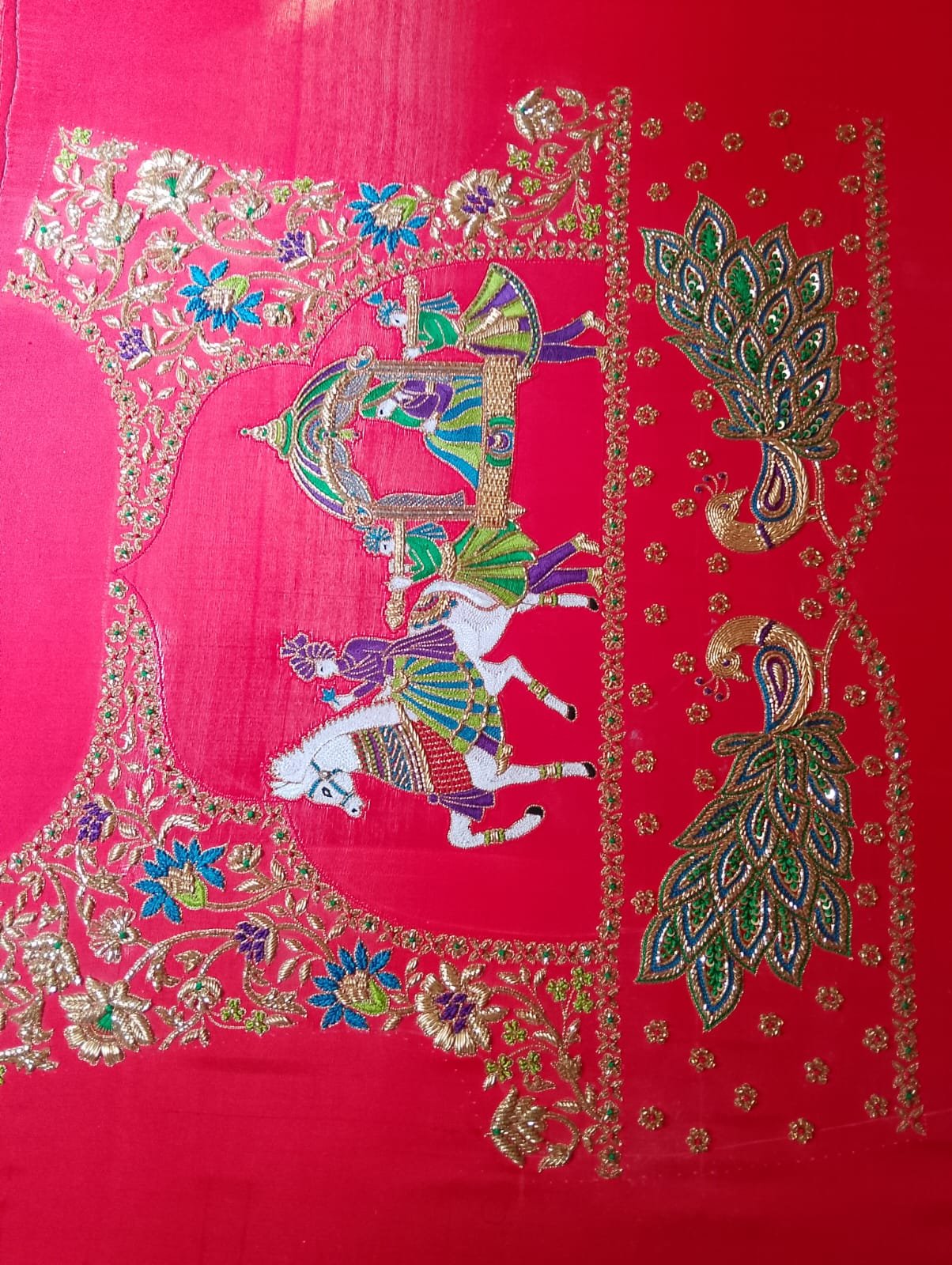Creative floral embroidery designs